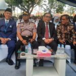 Kapolsek Tamalate Hadiri Dies Natalis ke-35 Poltekpar Makassar, Saksikan Pagelaran tarian Etnis lagu Bugis Makassar.